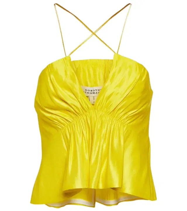 Dorothee Schumacher Hemp-blend crop top