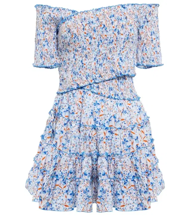Poupette St Barth Soledad floral cotton minidress
