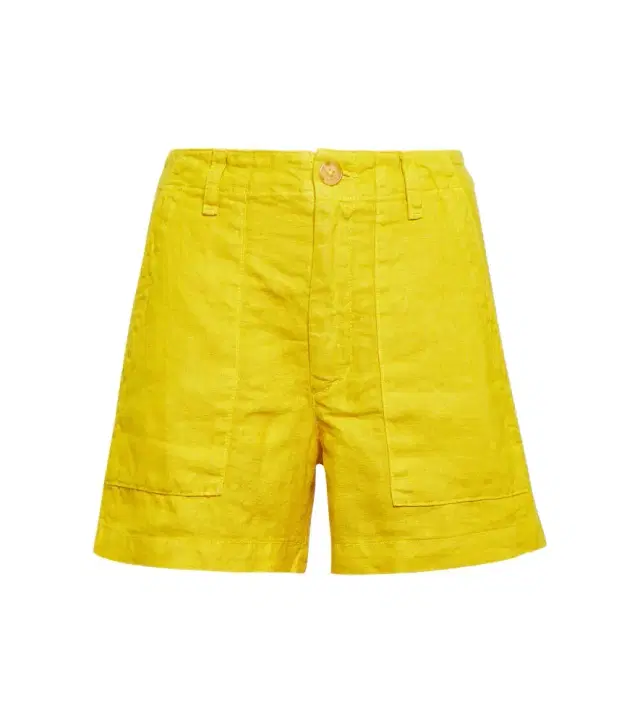 Velvet Fallon linen shorts