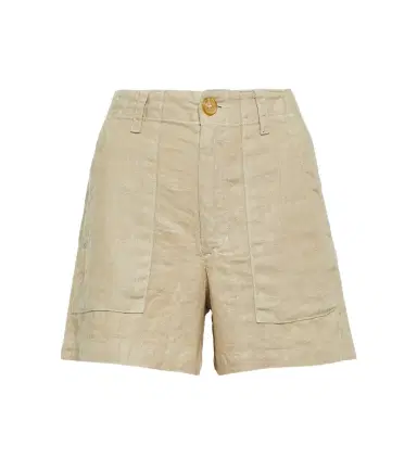 Velvet Fallon linen shorts | Thumbnail 1