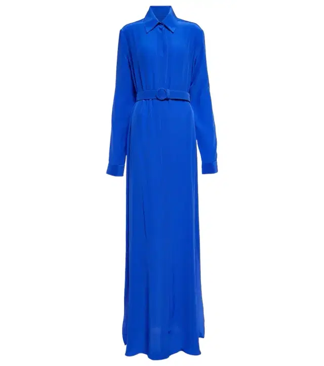 Costarellos Silk maxi dress