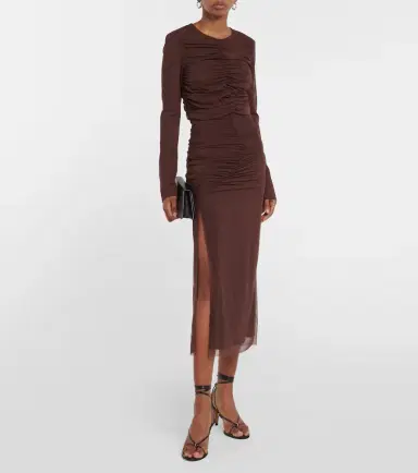 SIR Jacques gathered mesh top | Thumbnail 5