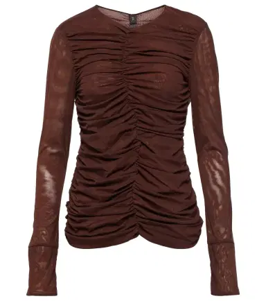 SIR Jacques gathered mesh top | Thumbnail 1