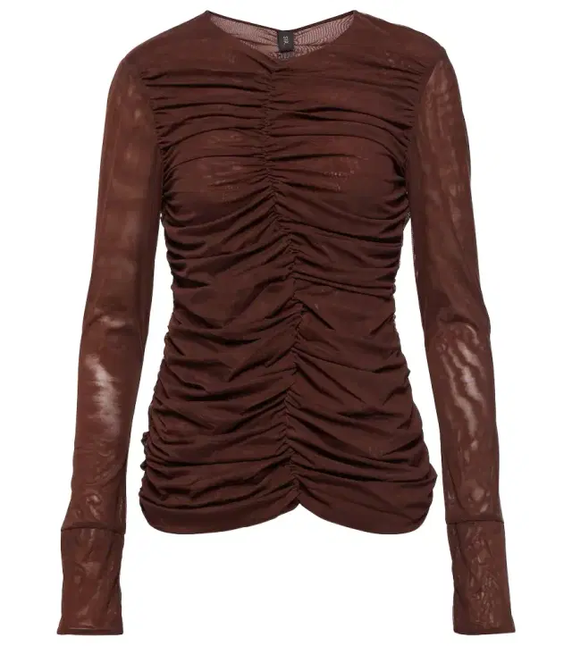 SIR Jacques gathered mesh top