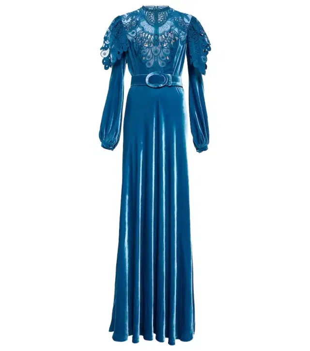 Costarellos Velvet gown