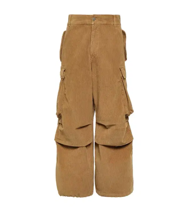 Alanui Velvet corduroy cargo pants