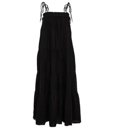 Velvet Charlie tiered linen maxi dress | Thumbnail 1