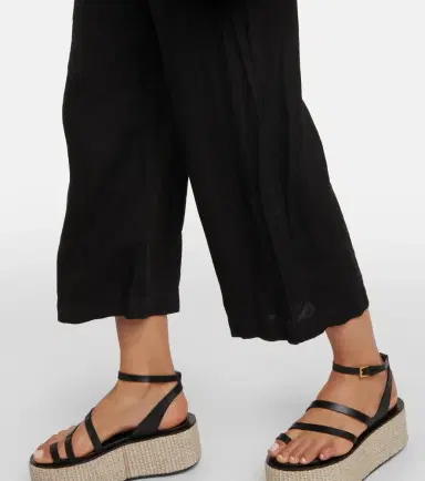 Velvet Lola linen wide-leg pants | Thumbnail 5