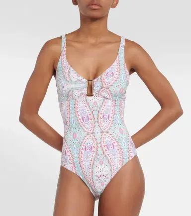 Melissa Odabash Tuscany paisley swimsuit | Thumbnail 2