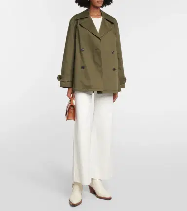 Nili Lotan Cade cotton twill trench coat | Thumbnail 4