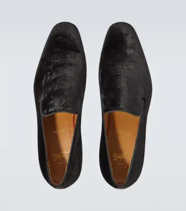 Christian Louboutin Dandelion velvet loafers | Thumbnail 3 Christian Louboutin Dandelion velvet loafers | Thumbnail 3