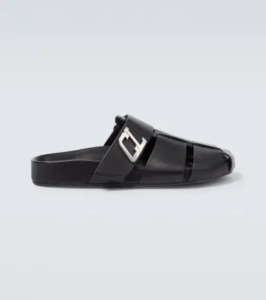 Christian Louboutin Abubizz leather slippers | Thumbnail 3 Christian Louboutin Abubizz leather slippers | Thumbnail 3