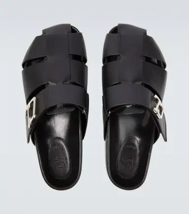 Christian Louboutin Abubizz leather slippers | Thumbnail 6 Christian Louboutin Abubizz leather slippers | Thumbnail 6
