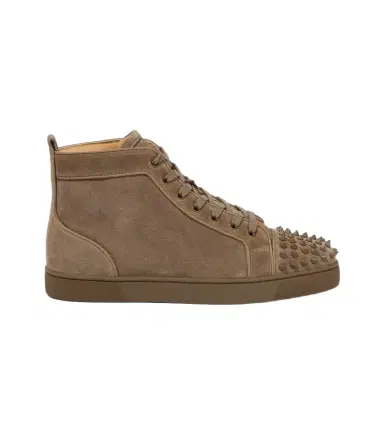 Christian Louboutin Louis Spikes suede high-top sneakers | Thumbnail 1 Christian Louboutin Louis Spikes suede high-top sneakers | Thumbnail 1