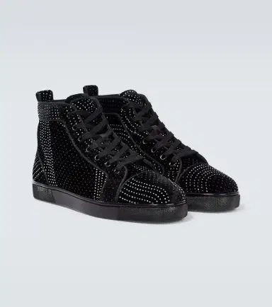 Christian Louboutin Louis suede embellished sneakers | Thumbnail 2 Christian Louboutin Louis suede embellished sneakers | Thumbnail 2
