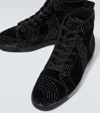 Christian Louboutin Louis suede embellished sneakers | Thumbnail 6 Christian Louboutin Louis suede embellished sneakers | Thumbnail 6