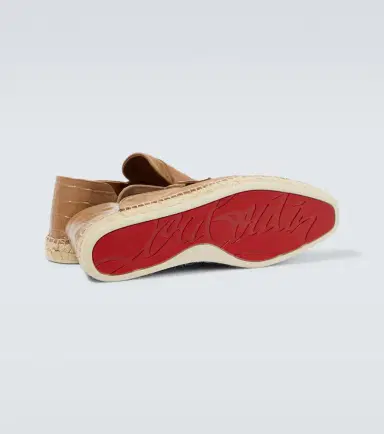 Christian Louboutin Paquepapa No Back suede espadrilles | Thumbnail 3