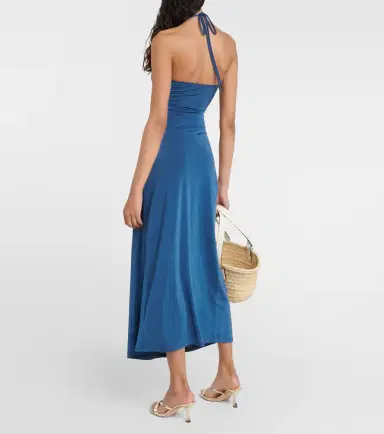 JADE SWIM Kira halterneck cutout midi dress | Thumbnail 4