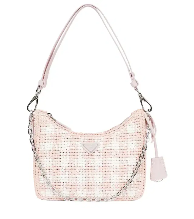 Re-Edition Mini crochet shoulder bag