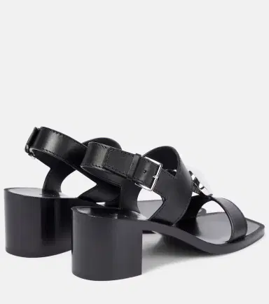 Alaïa Alaïa Le Caur leather sandals | Thumbnail 4