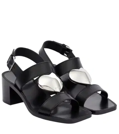 Alaïa Alaïa Le Caur leather sandals | Thumbnail 1