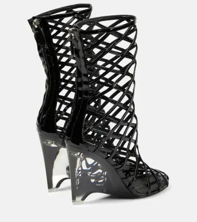 Alaïa Alaïa Leather wedge ankle boots | Thumbnail 2 Alaïa Alaïa Leather wedge ankle boots | Thumbnail 2