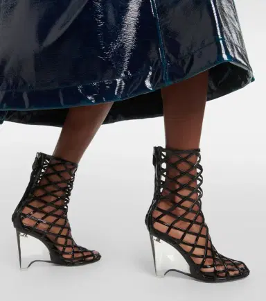 Alaïa Alaïa Leather wedge ankle boots | Thumbnail 5 Alaïa Alaïa Leather wedge ankle boots | Thumbnail 5