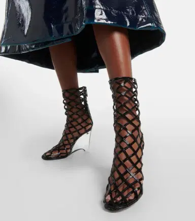Alaïa Alaïa Leather wedge ankle boots | Thumbnail 7 Alaïa Alaïa Leather wedge ankle boots | Thumbnail 7