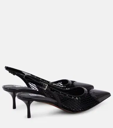 Alaïa Alaïa Patent leather slingback pumps | Thumbnail 3 Alaïa Alaïa Patent leather slingback pumps | Thumbnail 3