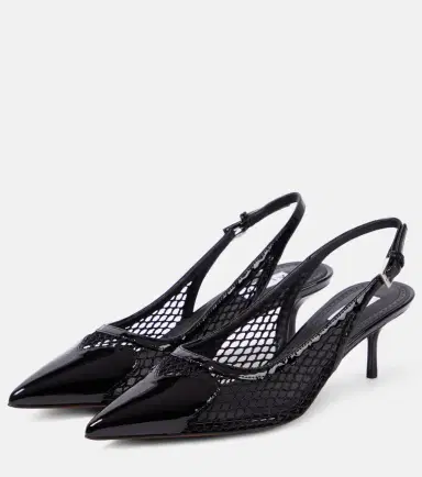Alaïa Alaïa Patent leather slingback pumps | Thumbnail 4 Alaïa Alaïa Patent leather slingback pumps | Thumbnail 4