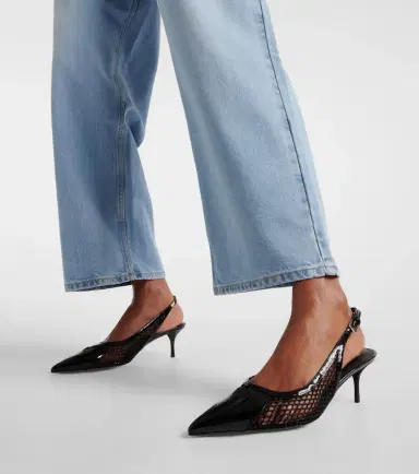Alaïa Alaïa Patent leather slingback pumps | Thumbnail 6 Alaïa Alaïa Patent leather slingback pumps | Thumbnail 6