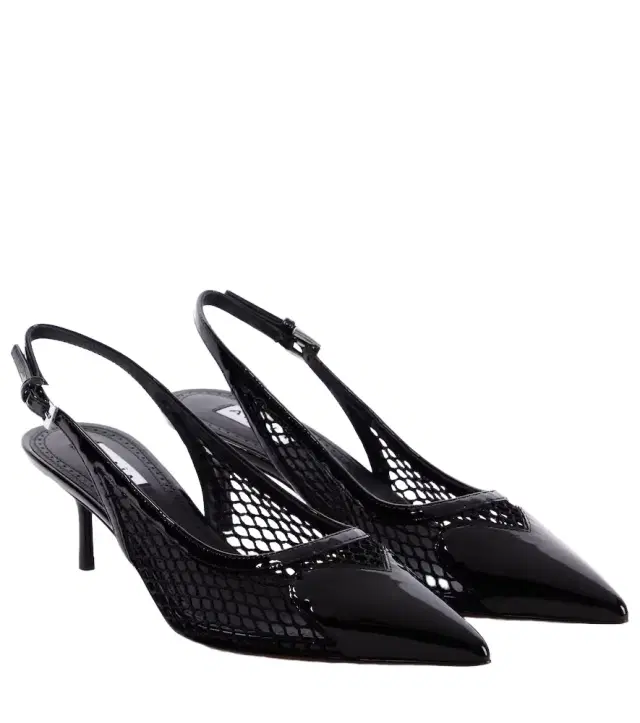 Alaia Alaïa Patent leather slingback pumps