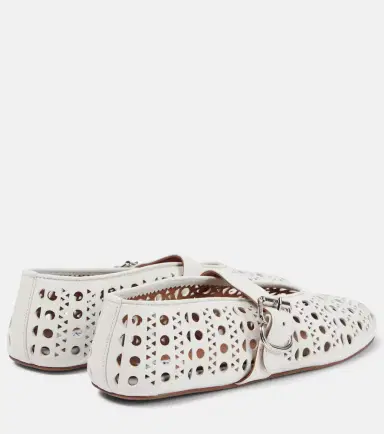 Alaïa Alaïa Vienne leather ballet flats | Thumbnail 2 Alaïa Alaïa Vienne leather ballet flats | Thumbnail 2