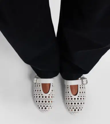 Alaïa Alaïa Vienne leather ballet flats | Thumbnail 5 Alaïa Alaïa Vienne leather ballet flats | Thumbnail 5