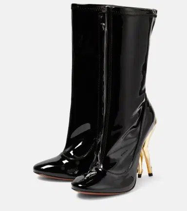 Alaïa Alaïa Cabaret mid-calf boots | Thumbnail 3 Alaïa Alaïa Cabaret mid-calf boots | Thumbnail 3
