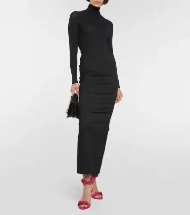 Alaïa Alaïa La Bombe suede sandals | Thumbnail 6 Alaïa Alaïa La Bombe suede sandals | Thumbnail 6