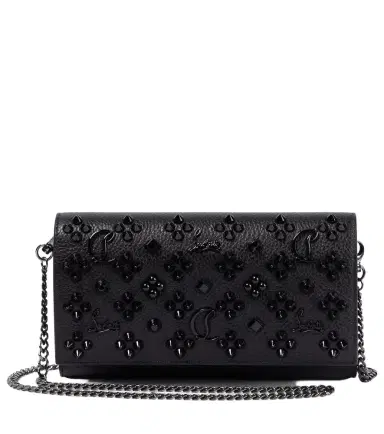 Christian Louboutin Paloma embellished leather wallet on chain | Thumbnail 1 Christian Louboutin Paloma embellished leather wallet on chain | Thumbnail 1
