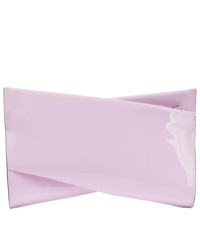 Christian Louboutin Loubitwist Small patent leather clutch