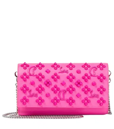 Christian Louboutin Paloma embellished leather wallet on chain | Thumbnail 1 Christian Louboutin Paloma embellished leather wallet on chain | Thumbnail 1