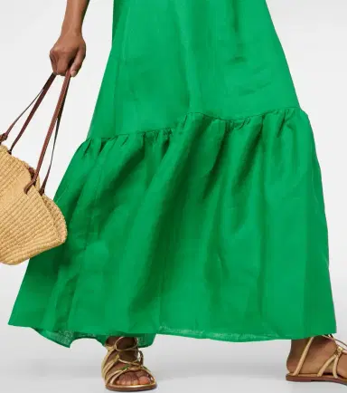 ASCENO Ibiza linen maxi dress | Thumbnail 5