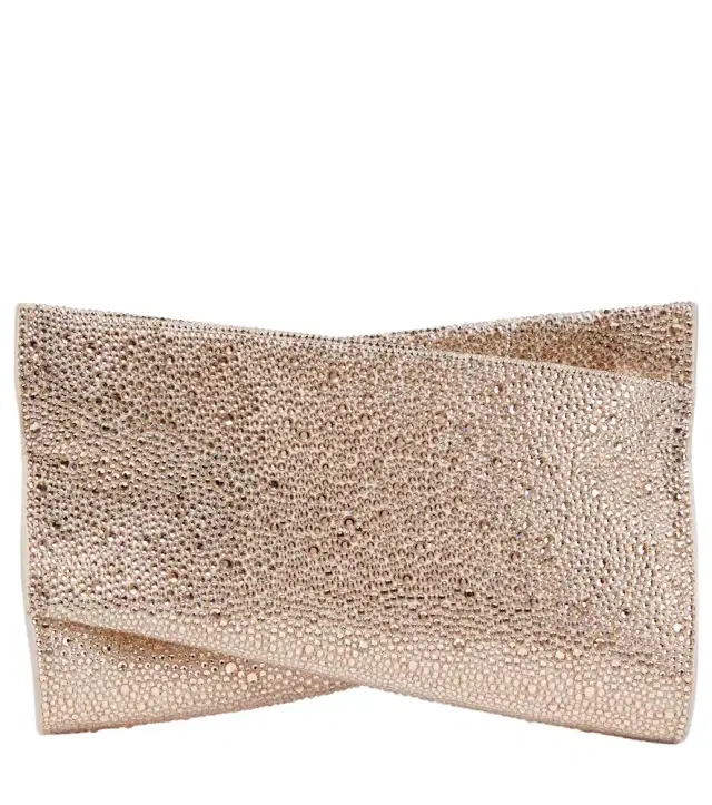 Christian Louboutin Loubitwist Small embellished clutch