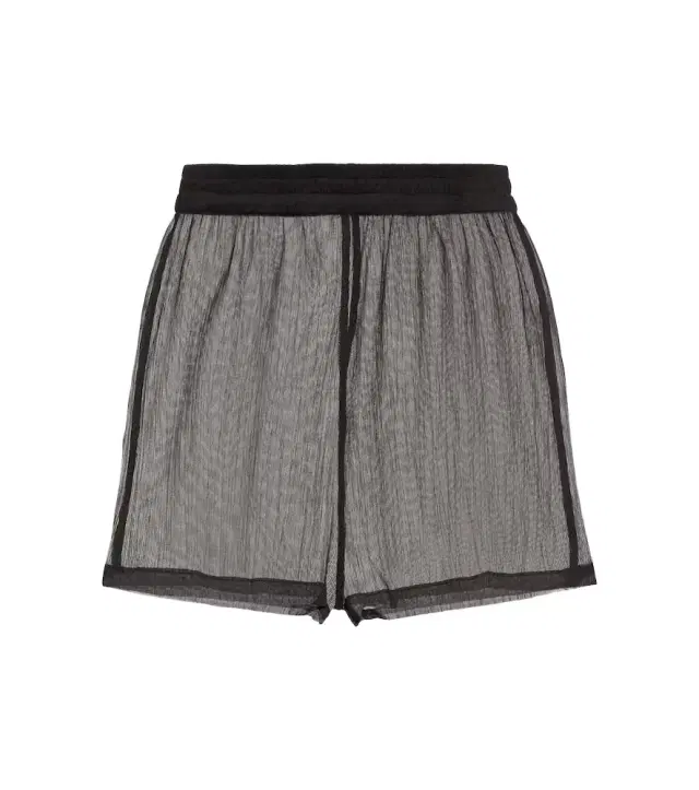 Jade Swim Sheer high-rise shorts