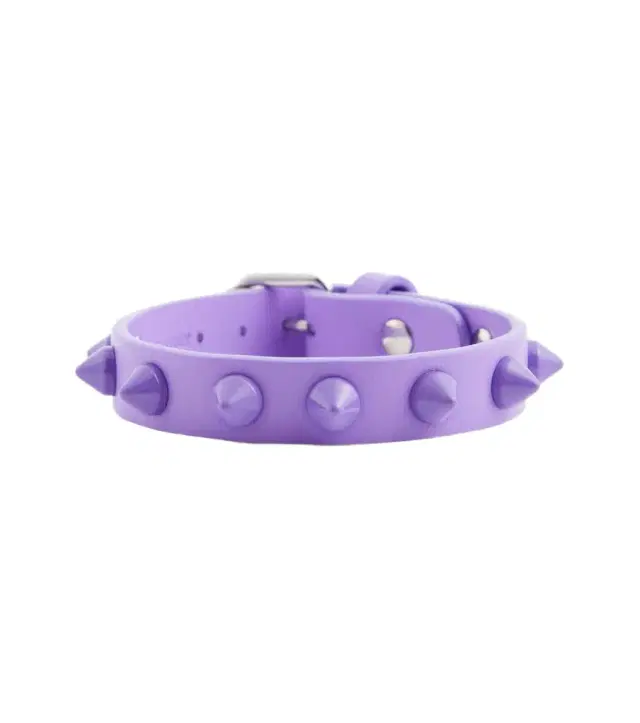 Christian Louboutin Loubilink embellished leather bracelet
