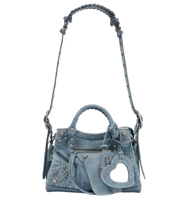 Neo Cagole XS denim shoulder bag