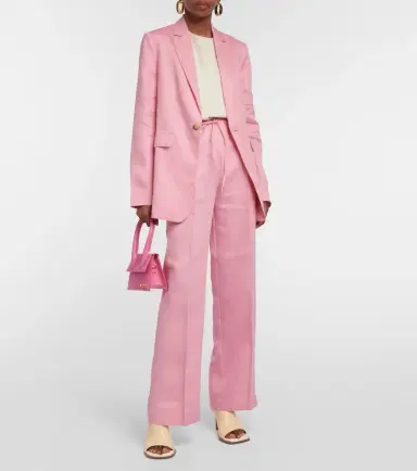 ASCENO Azores single-breasted linen blazer | Thumbnail 2