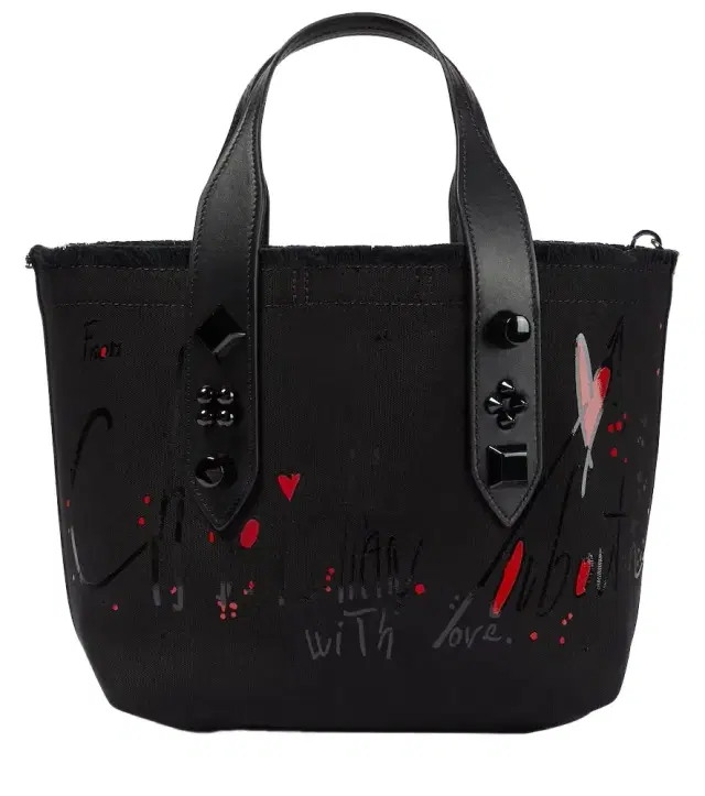 Christian Louboutin Frangibus Small printed canvas tote bag