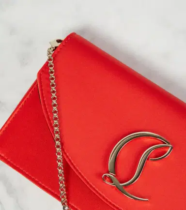 Christian Louboutin Loubi54 Small satin crossbody clutch | Thumbnail 4 Christian Louboutin Loubi54 Small satin crossbody clutch | Thumbnail 4
