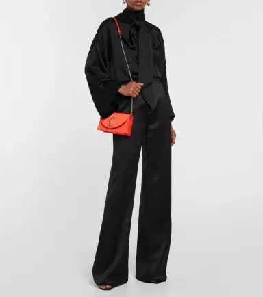 Christian Louboutin Loubi54 Small satin crossbody clutch | Thumbnail 6 Christian Louboutin Loubi54 Small satin crossbody clutch | Thumbnail 6
