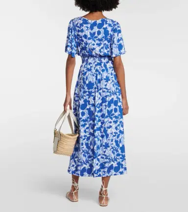 Heidi Klein Tuscany floral midi dress | Thumbnail 2