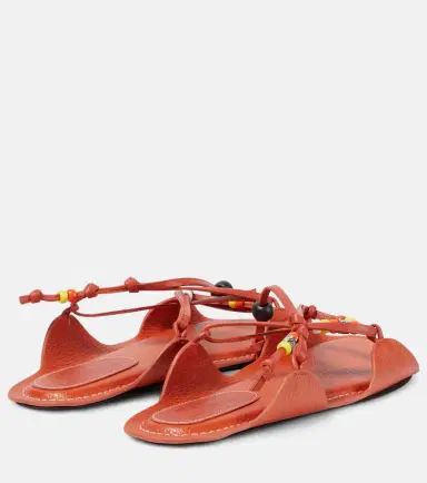 Marni X No Vacancy Inn beaded leather sandals | Thumbnail 3
